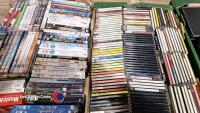 2 x boxes of CDs and DVDs - 2