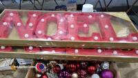 Box of Christmas decorations - 3