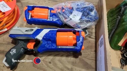 Children's Nerf gun and bullets