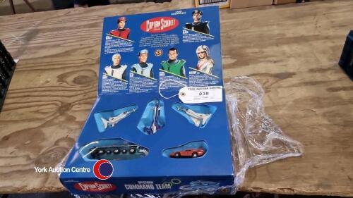 Captain Scarlet Spectrum Command Team, mint but slight scuffs on box