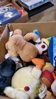 Box of soft toys and teddies - 2