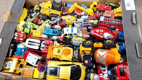 Box of Diecast toys