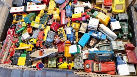 Approx 80 Matchbox, Corgi play worn cars