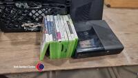 3 x Xbox 360 consoles, untested and some cables missing - 2