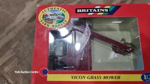 Britain's Vicon grass mower