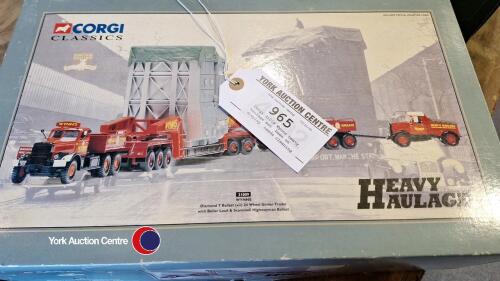 Corgi 31009 Wynns heavy haulage set, been on display, needs cleaning