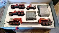 Corgi 31009 Wynns heavy haulage set, been on display, needs cleaning - 2