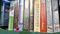 28 x Model train and steam train videos/DVDs and railway books - 2