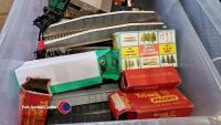 Selection of model train buildings and accessories - 3