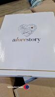 12 x love story photo frames - 2