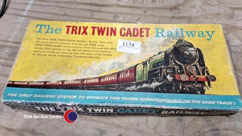 1960s Trix Twin railway set.