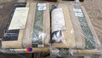 2 x brand new and packaged Rectella fully lined curtains 100 x 90