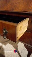 Ladies walnut bureau - 2