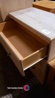 3-drawer bedroom chest of drawers - 3