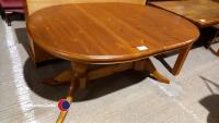 Extending oval Country Pine dining table