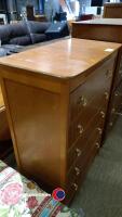 5-drawer chest of drawers with secret top compartment - 2