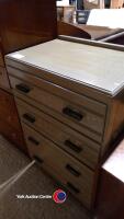 4-drawer chest of drawers - 2