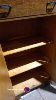 Wooden bedroom cupboard with top drawer - 3