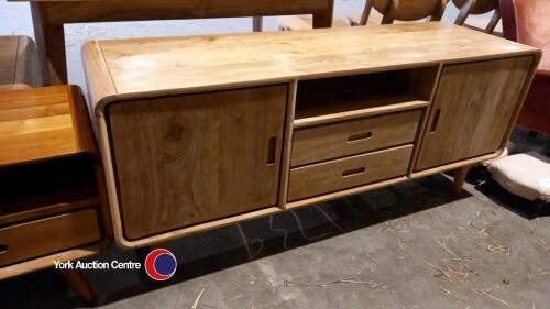 Solid teak sideboard