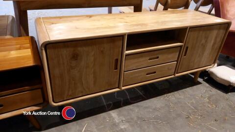 Solid teak sideboard