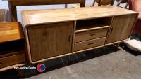 Solid teak sideboard