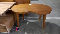 Solid teak coffee table