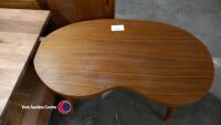 Solid teak coffee table - 2