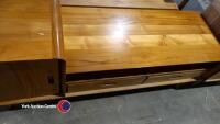 Solid teak TV cabinet - 2