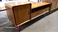 Solid teak TV cabinet - 3