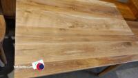 Solid teak dining table - 3