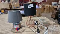 2 x table lamps - 2