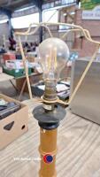 Large wooden table lamp - 3