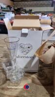 6 x pairs of love story champagne flutes - 2