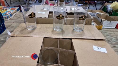 24 x 1pint glasses boxed new