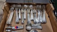 Quantity of regimental EPNS cutlery from the Kings Own Light Infantry sergeants mess - 2