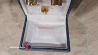 H. Samuel boxed cufflinks and tie pin - 3