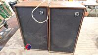 2 x Wharfdale speakers XP2 model