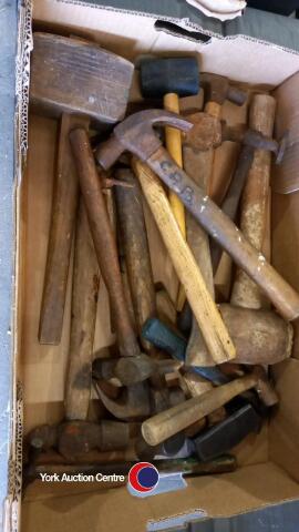 Box of hammers