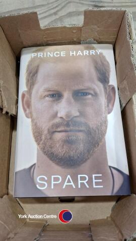 Book Spare by Prince Harry.