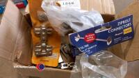 Box of assorted kitchen hinges and soft closers - 3