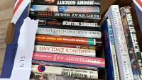 A collection of Rugby books including Barry Coughlan, Will Carling, Lawrence Dallaglio, Men in Black, The Year of the Rose, The Official book of the Lions in South Africa 1997 etc - 4