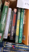 A selection of Rugby and boxing books including John Griffiths, Rugby the All Blacks Way, Nick Mallet, Clive James, Muhammad Ali , Lennox Lewis etc - 3