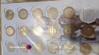 The Great British Coin Hunt collectors set. Complete set except for one coin. - 3