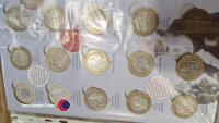 The Great British Coin Hunt collectors set. Complete set except for one coin. - 4