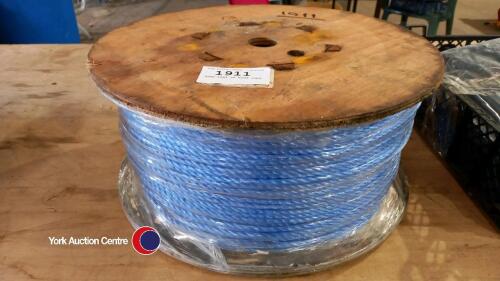 500m reel of blue rope