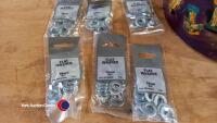 40 x bags of new M10 washers - 3