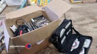 Box of gaming including PSP