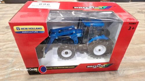 New Holland T6020 tractor and loader