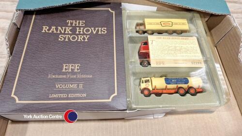 3 x Rank Hovis vehicles ltd edn