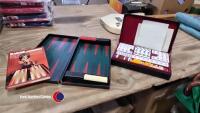 Boxed Mah-jong and backgammon games - 4